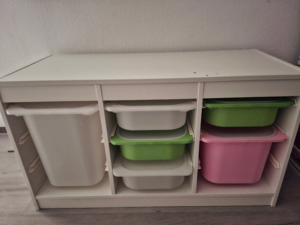 Trofast Opbergcombinatie, Ophalen, Gebruikt, 75 tot 100 cm, Minder dan 50 cm