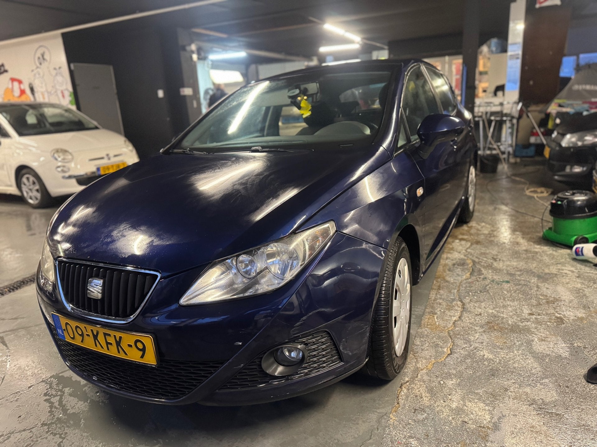 Seat Ibiza 1.2 Style, Voorwielaandrijving, Blauw, 1198 cc, Origineel Nederlands