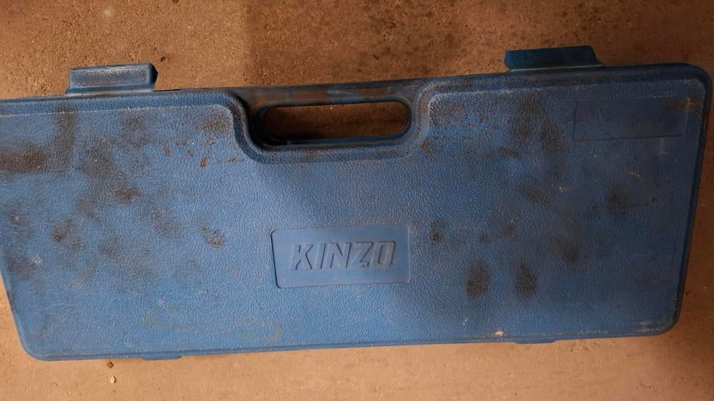 Kinzo Doppendoos / Dopsleutelset, Doe-het-zelf en Verbouw, Ophalen of Verzenden, Gebruikt