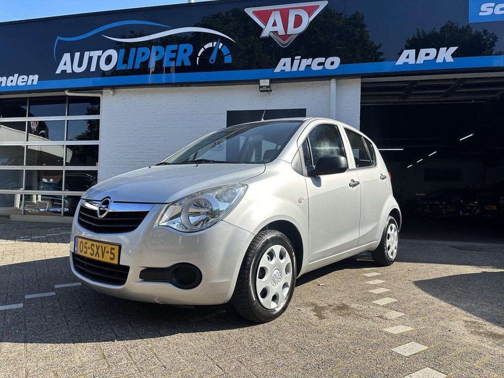 Opel Agila 1.0 Selection /Nieuwe apk bij aflevering/All seas, Auto's, Opel, Euro 5, Stof, Gebruikt, 31 €/maand