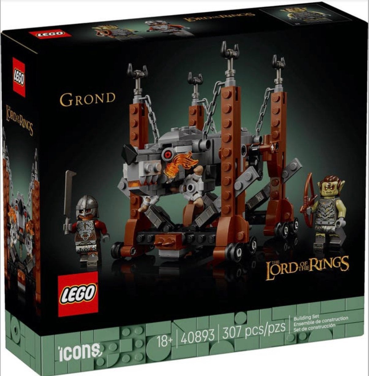 Lego Exclusive Lord of the Rings Grond 40893., Nieuw, Ophalen of Verzenden, Complete set, Compleet