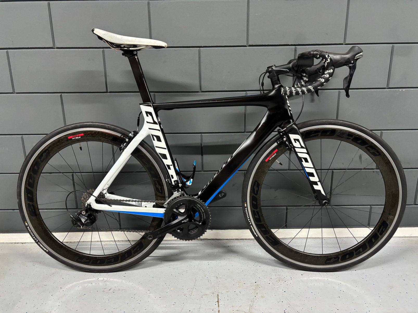 Giant racefiets maat M + speciale wielen + extra set wielen, Ophalen of Verzenden, Zo goed als nieuw