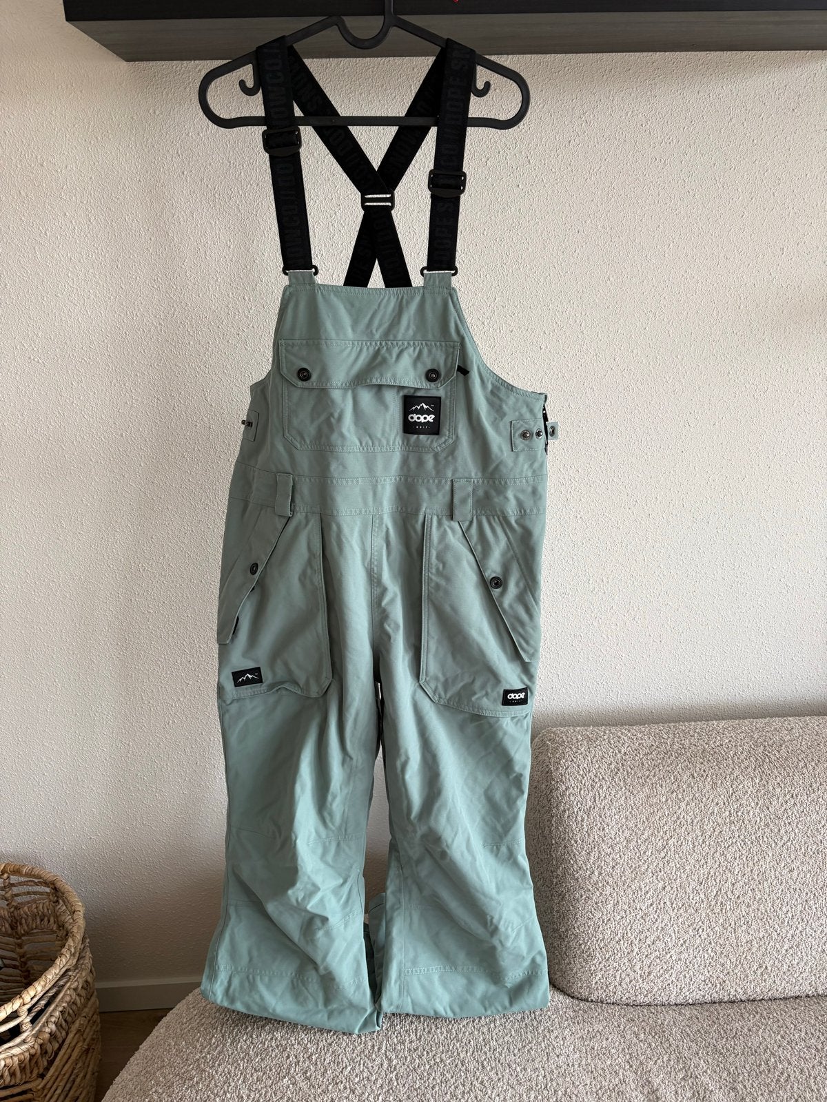 Dope Snow skibroek/salopette - Zo goed als nieuw, Ophalen of Verzenden, Zo goed als nieuw, Maat 38/40 (M), Broek