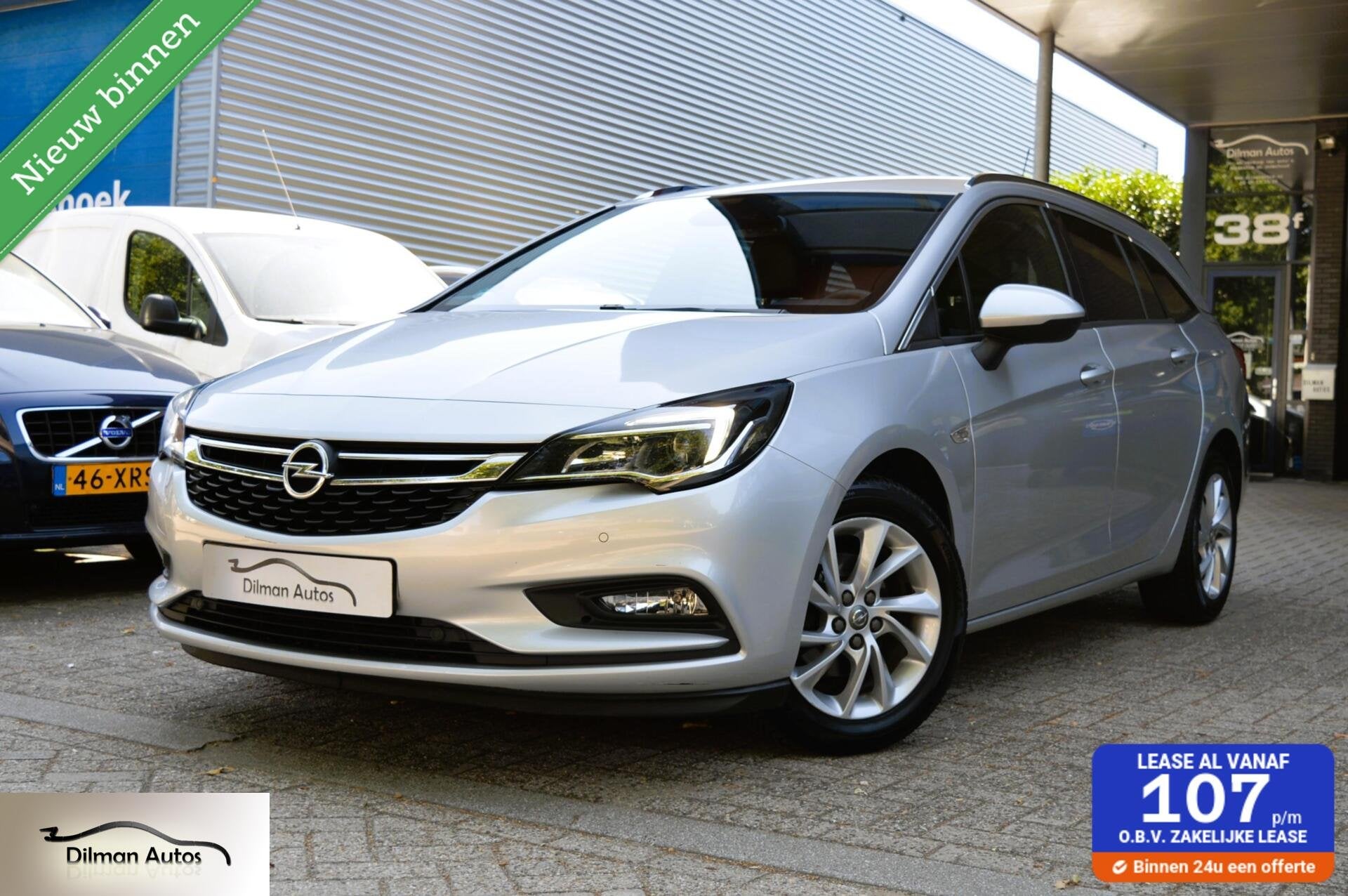 Opel Astra Sports Tourer 1.4 Innovation Aut!|Camera|Keyless!, Auto's, Gebruikt, Leder en Stof, Origineel Nederlands, 1240 kg