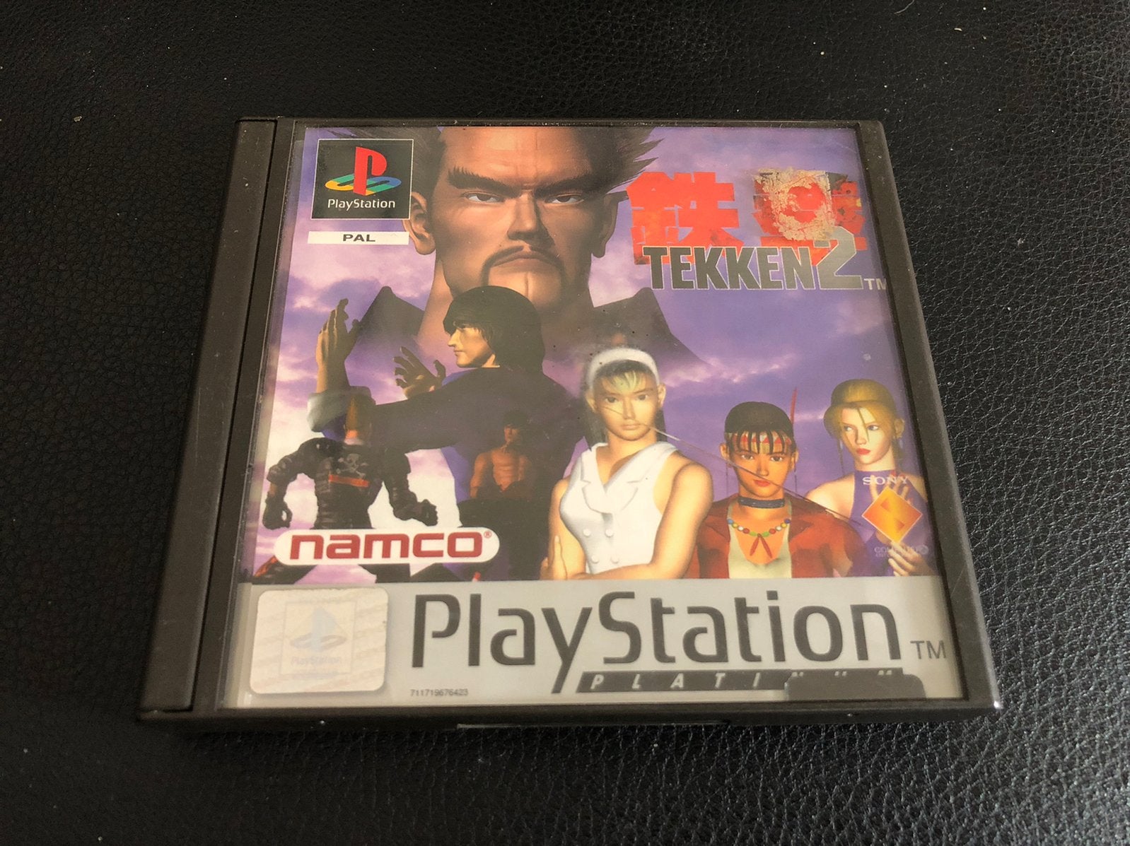 PS1, Tekken 2 Platinum, Spelcomputers en Games, Vechten, 2 spelers, Ophalen of Verzenden, Zo goed als nieuw