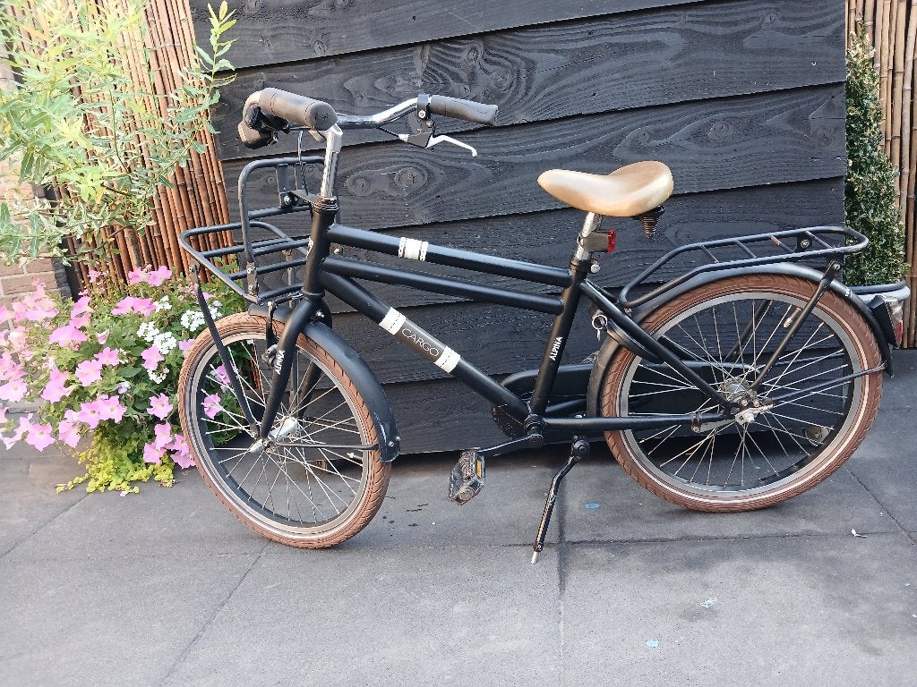 Alpina cargo Kinderfiets, Ophalen, Gebruikt, Alpina, Terugtraprem