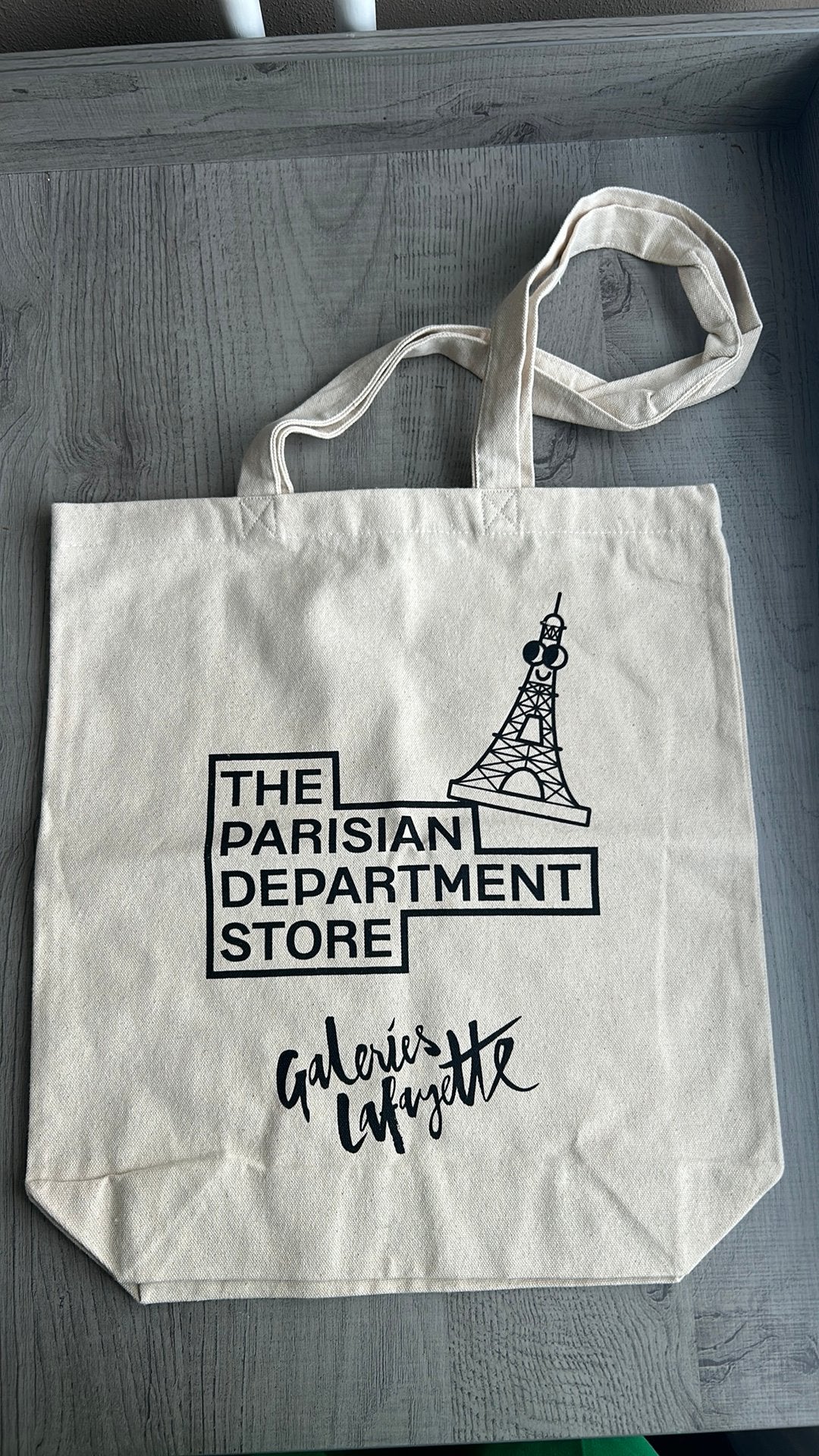 Galeries Lafayette totebag – canvas tas – nieuw, Ophalen of Verzenden, Nieuw, 30 cm of meer