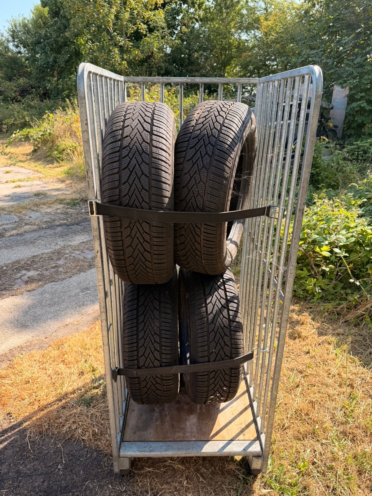 Semperit speed grip 2 215/65/16r zo goed als nieuw, Ophalen, 16 inch, Band(en), Zomerbanden