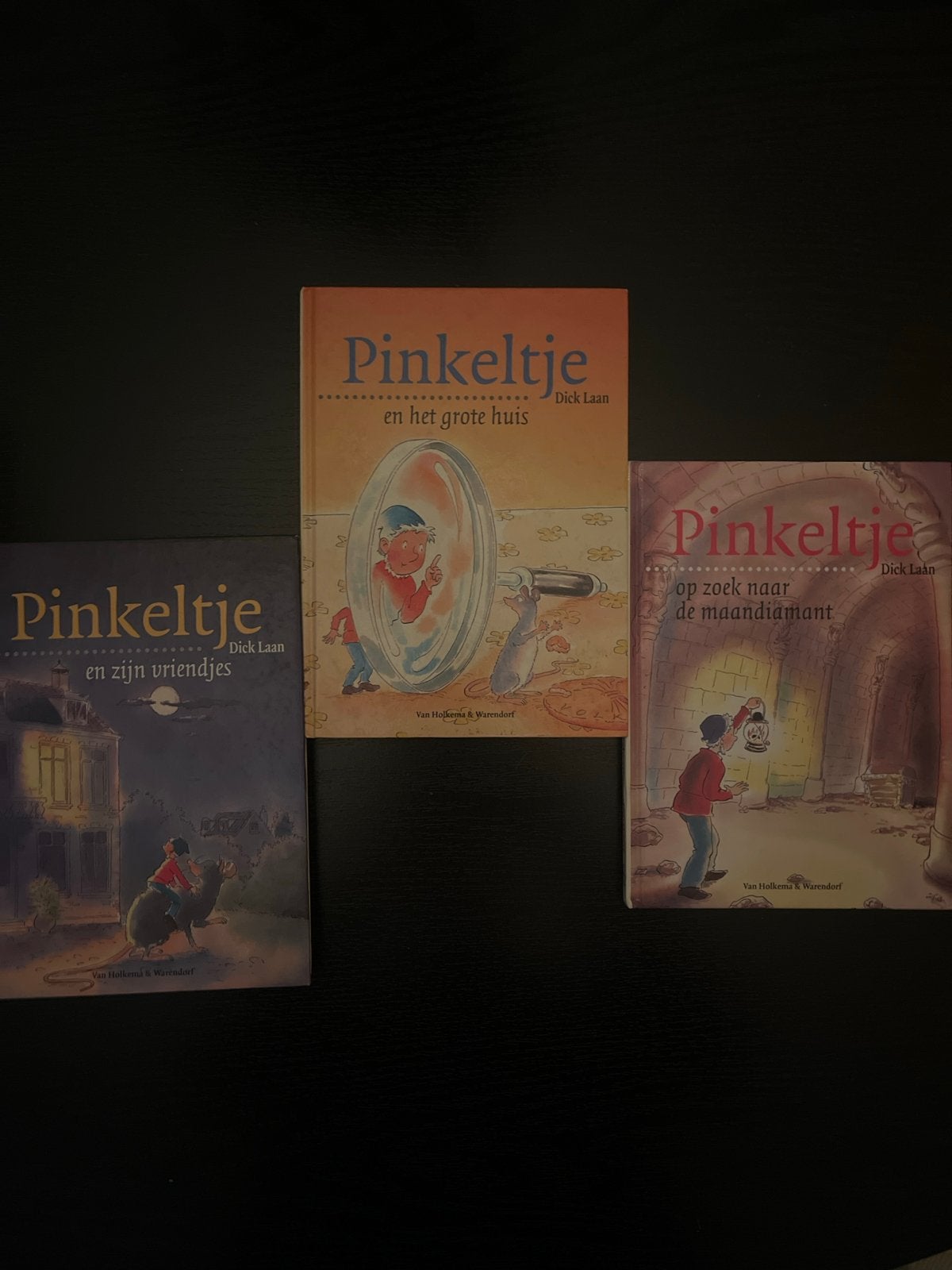 Pinkeltje boeken - Dick Laan (3 stuks), Ophalen of Verzenden, Gelezen, Sprookjes