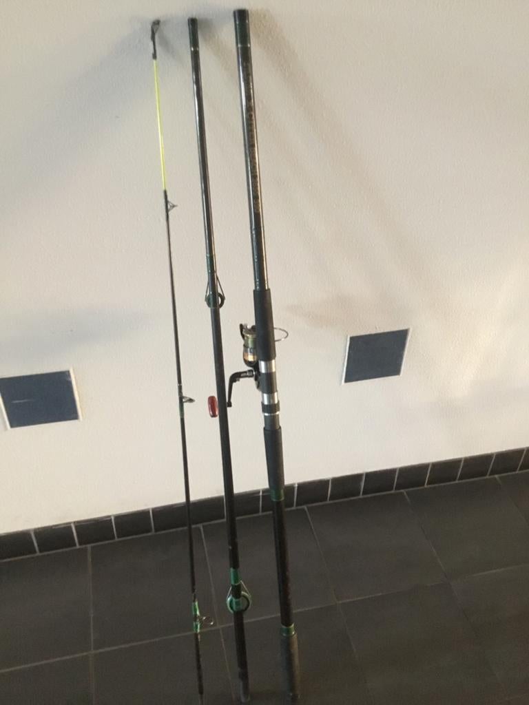 Zeehengel, Watersport en Boten, Hengelsport | Zeevissen, Ophalen of Verzenden, Zo goed als nieuw, Molen