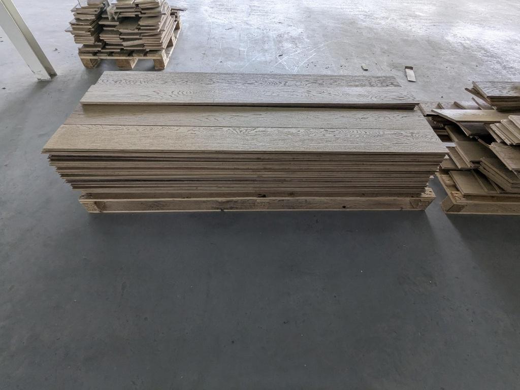 Parketvloer 27 m² – houten vloer, Doe-het-zelf en Verbouw, Vloerdelen en Plavuizen, Gebruikt, Parket, Hout, 150 cm of meer, 10 tot 30 cm
