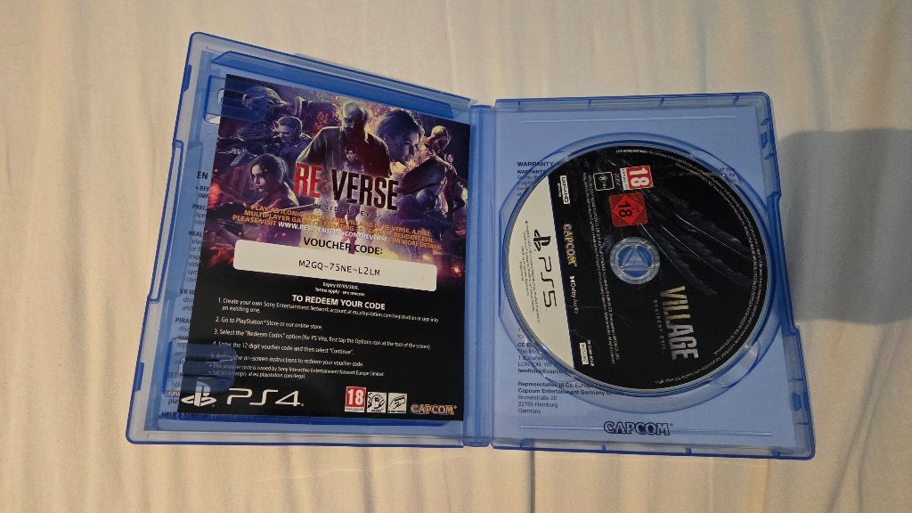 Resident evil village ps5, Spelcomputers en Games, Avontuur en Actie, Vanaf 18 jaar, 1 speler, Eén computer