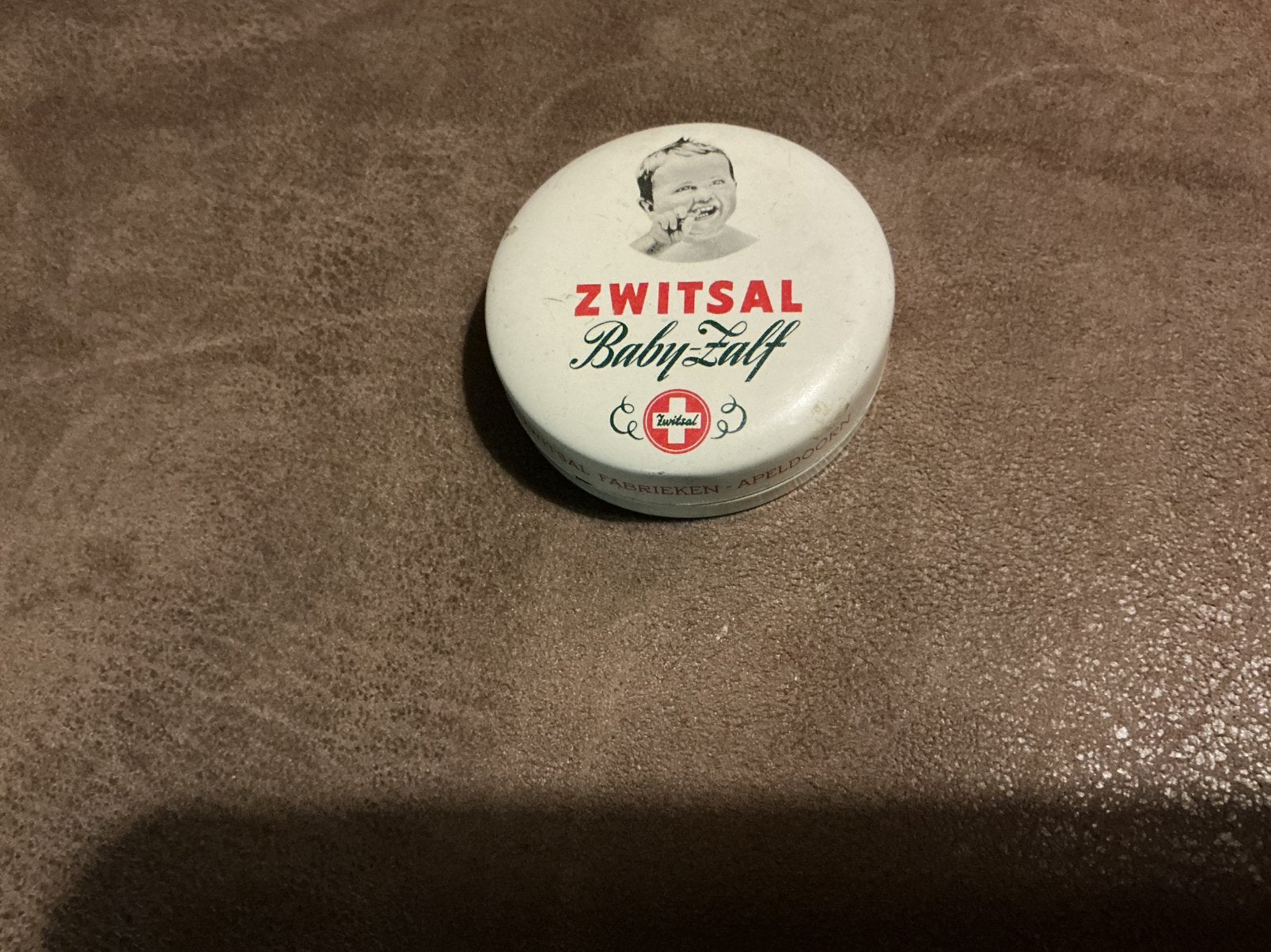 Zwitsal blikje klein, Ophalen of Verzenden, Gebruikt
