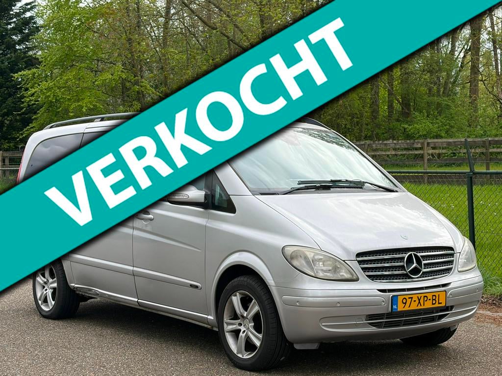Mercedes-Benz Viano 2.0 CDI Trend Lang /Automaat/Fietsendrag, Auto's, Mercedes-Benz, Automaat, Achterwielaandrijving, Gebruikt
