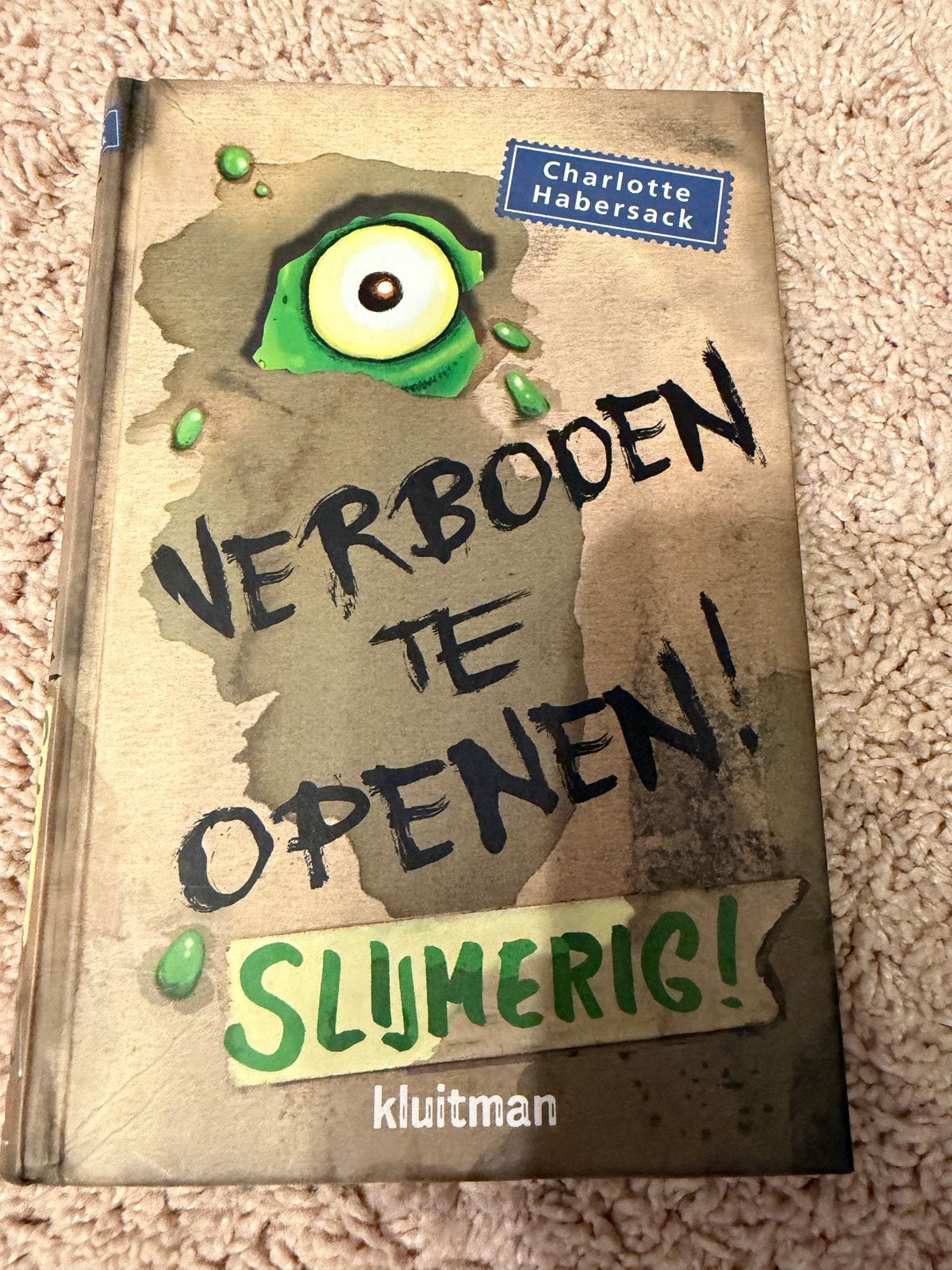 Verboden te openen - Slijmerig, Boeken, Ophalen of Verzenden, Zo goed als nieuw