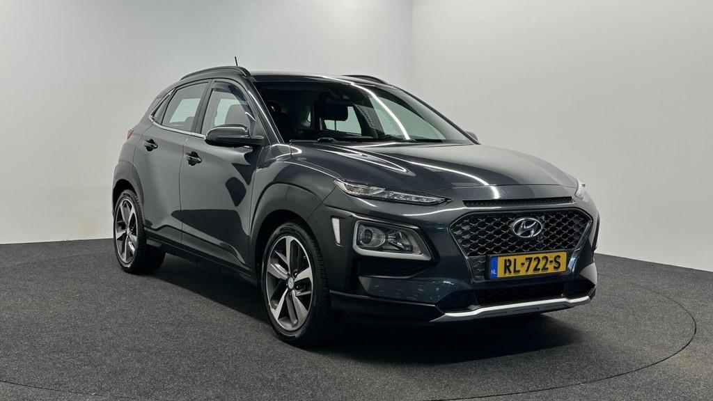 Hyundai Kona 1.0T Comfort CAMERA-NAVI-CRUISE, Auto's, Hyundai, Voorwielaandrijving, Stof, Gebruikt, Euro 6