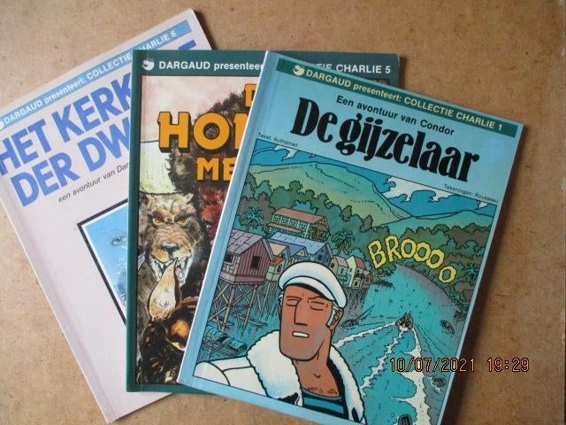 adv5012 collectie charlie, Eén stripboek, Ophalen, Gelezen