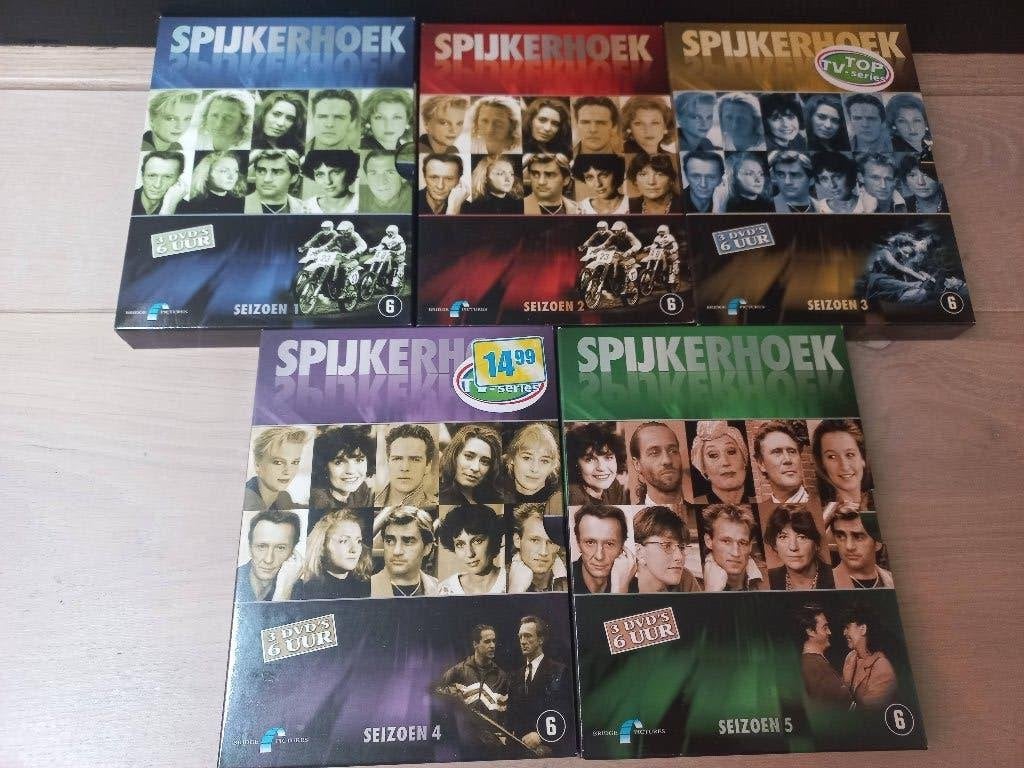 Spijkerhoek - Seizoen 1-5 (15xDVD SET) TV-Serie, Cd's en Dvd's, Alle leeftijden, Drama, Zo goed als nieuw, Seizoen 3