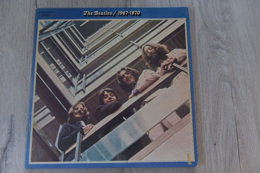 VINYL - THE BEATLES - BLAUW ALBUM 1967-1970 -- 2LP, Complilatie, Zo goed als nieuw, 12 inch, Dubbel-LP