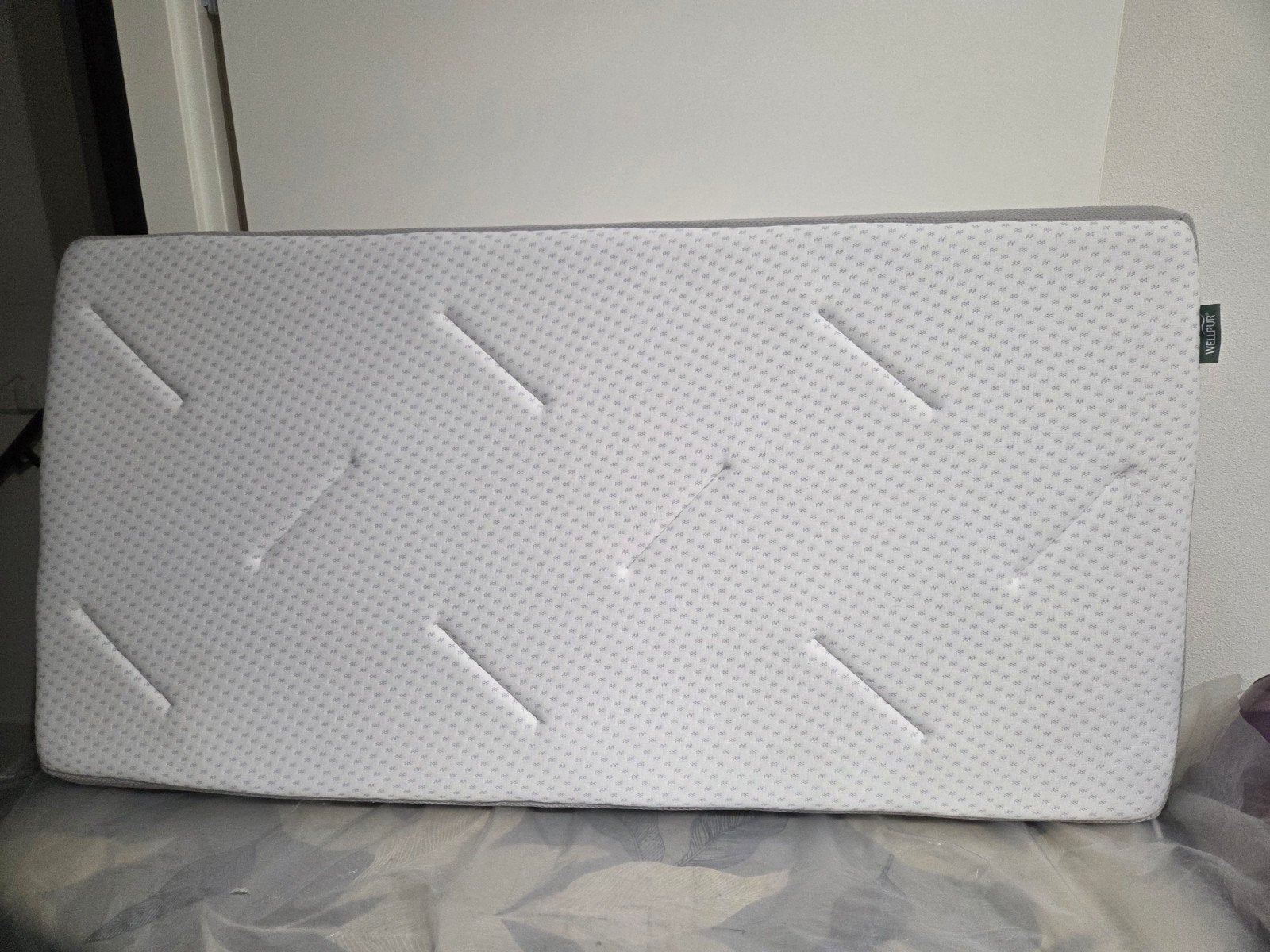 Wellpur kindermatras 60x120, Ophalen, 190 cm of minder, Zo goed als nieuw, Matras