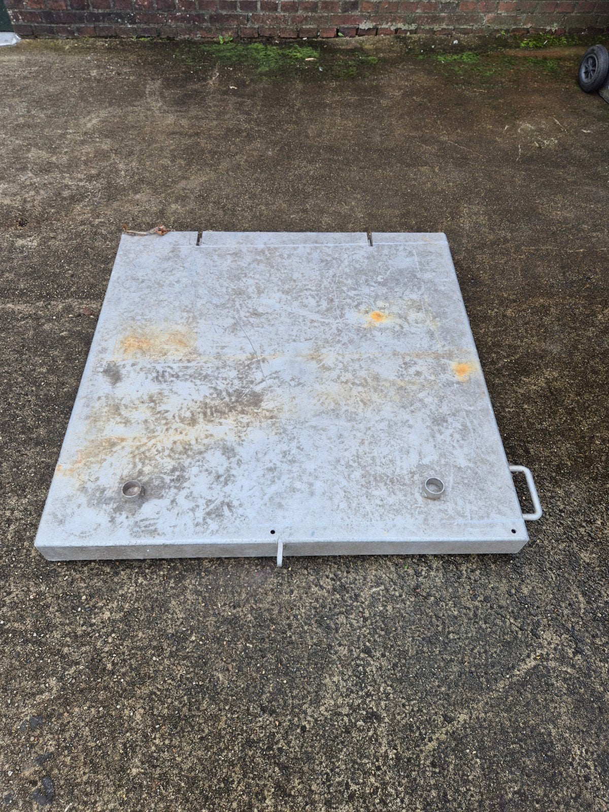 Aluminium deksel, Doe-het-zelf en Verbouw, Ophalen, Gebruikt, Aluminium