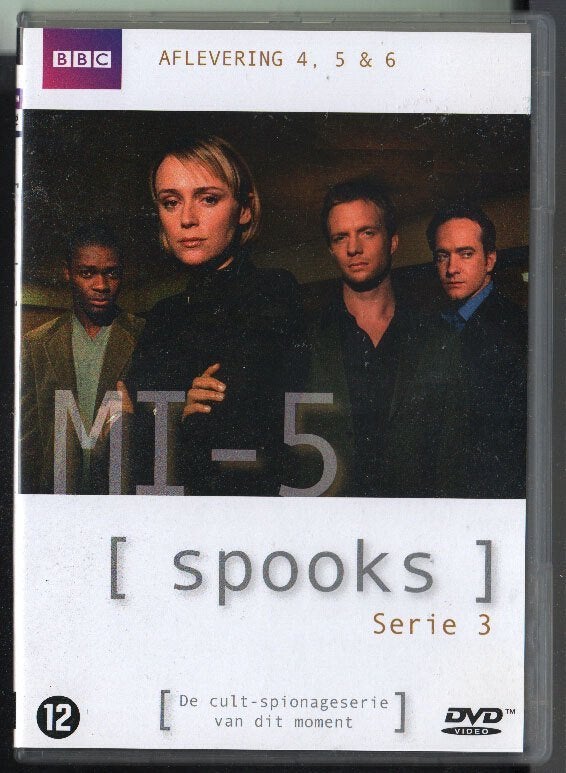 Spooks Serie 3 afleveringen 4, 5 & 6. DVD., Inclusief doosje, Nederlands, Ophalen of Verzenden, Vanaf 12 jaar
