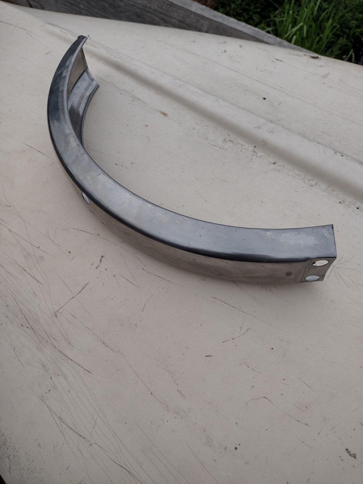 Stalen Inox Achterspatbord Batavus GoGo / vergelijkbaar, Ophalen of Verzenden, Gebruikt, Overige typen, Batavus