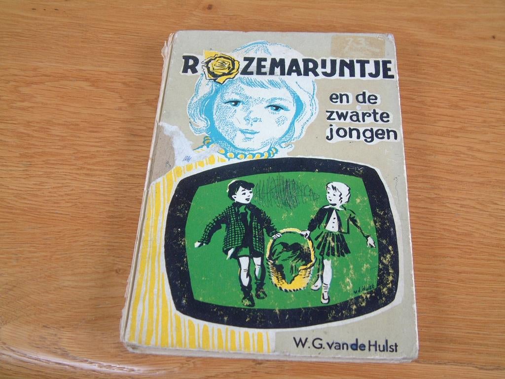 boek Rozemarijntje en de zwarte jongen-W.G.v.d. Hulst, Ophalen of Verzenden, Gelezen, Fictie algemeen