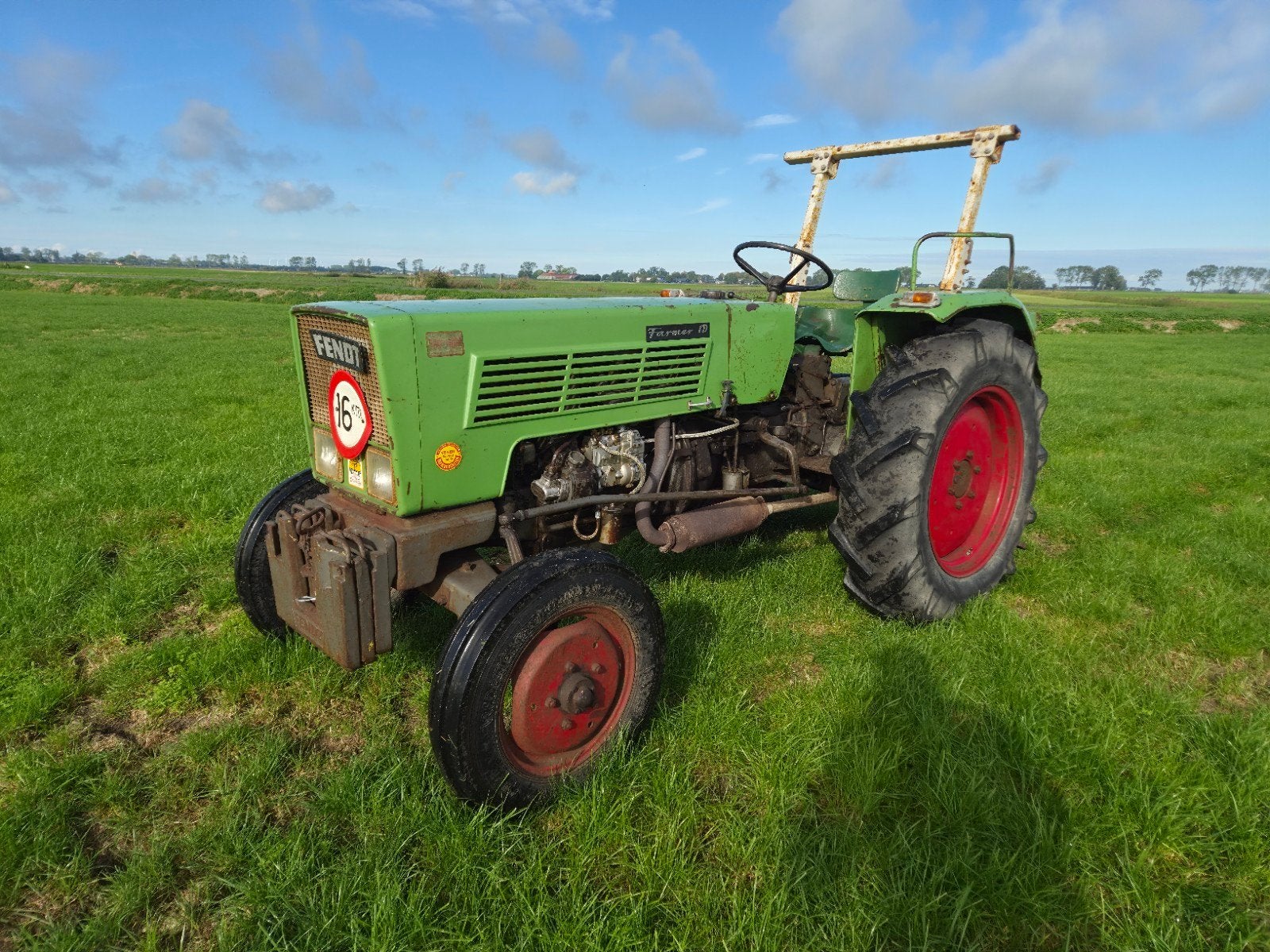 Fendt Farmer 1D - Klassieke Tractor, 2500 tot 5000, Oldtimer, Ophalen of Verzenden, Tot 80 Pk