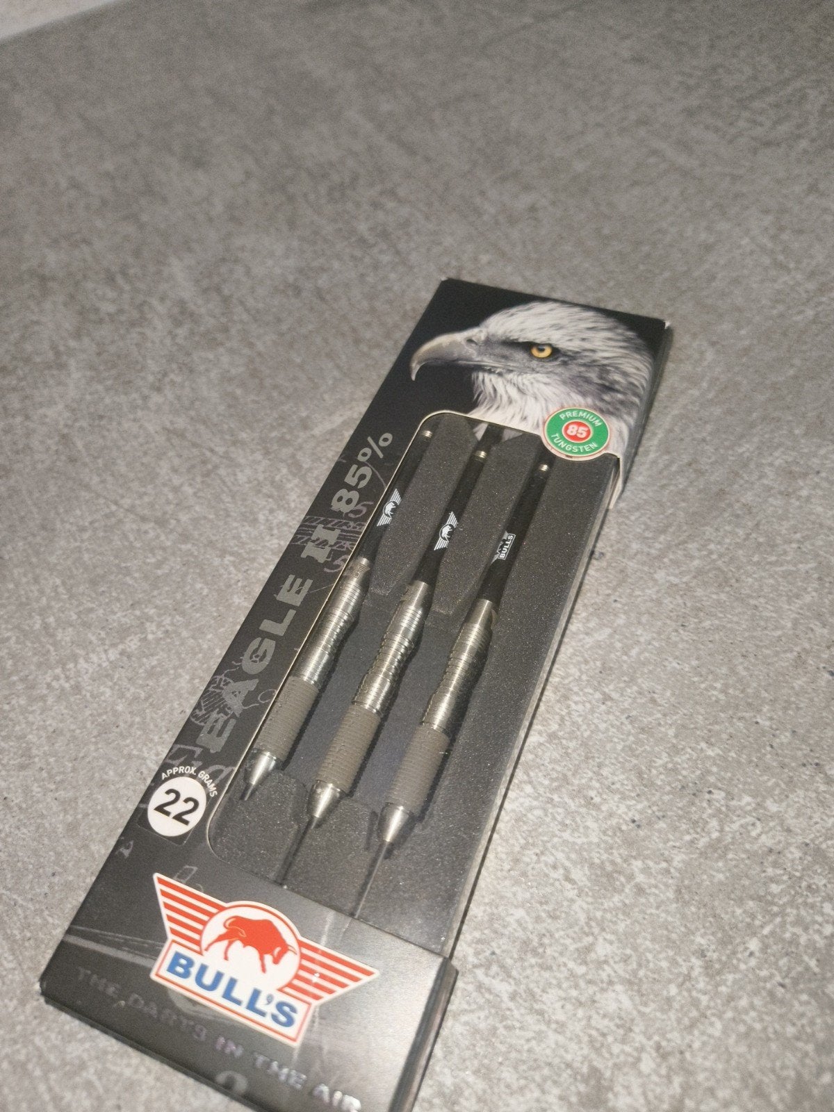 NIEUW Bulls Eagle 2 dartpijlen 22 gram, Sport en Fitness, Darts, Ophalen of Verzenden