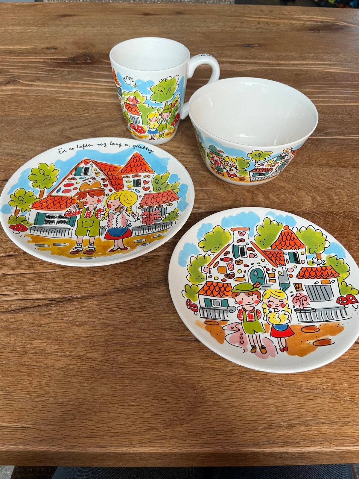 Blond Amsterdam Efteling Hans & Grietje, Huis en Inrichting, Keuken | Servies, Overige merken, Nieuw, Ophalen of Verzenden, Overige stijlen