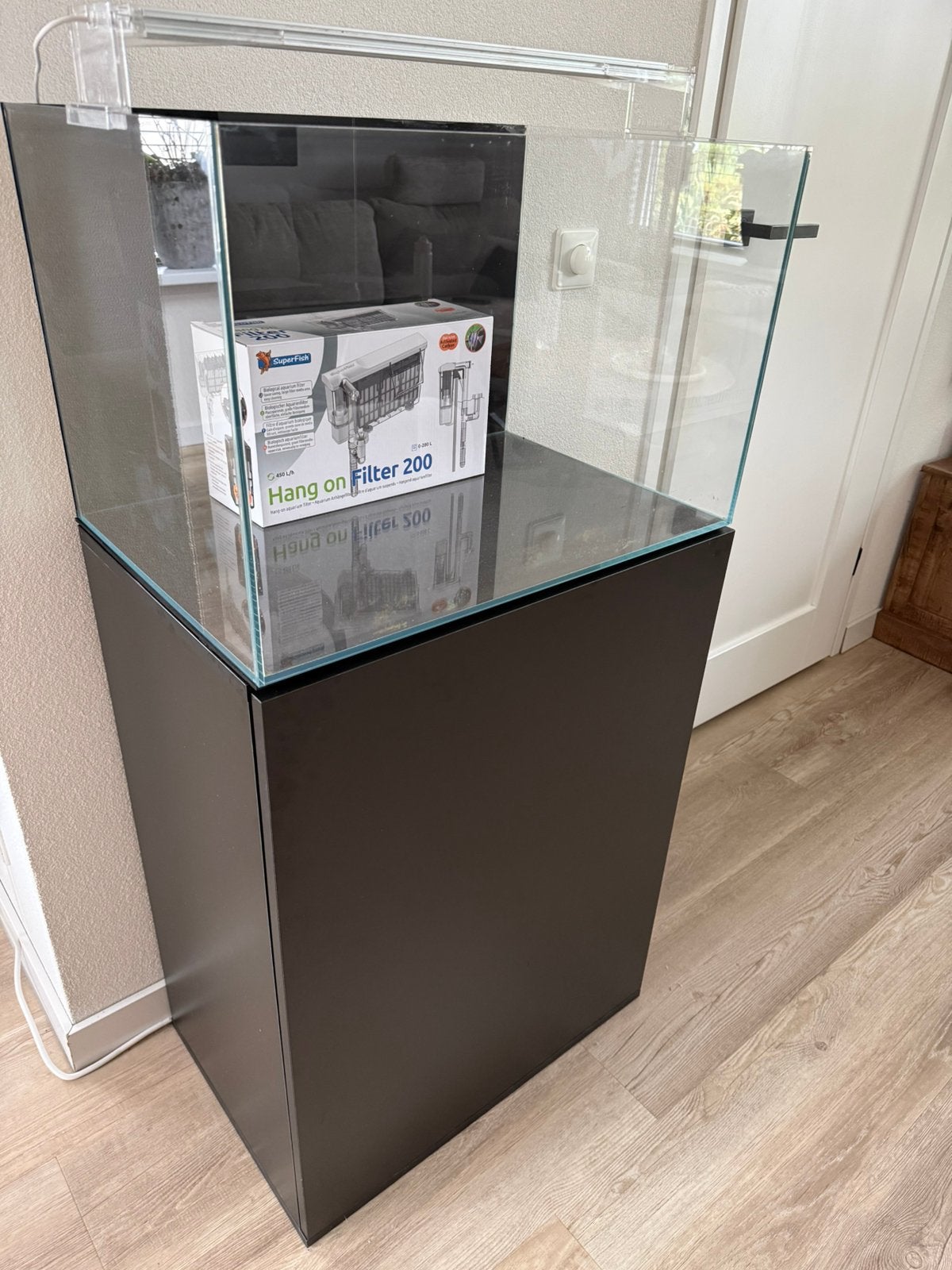 Superfish aquascape 90, Ophalen, Zo goed als nieuw, Leeg aquarium
