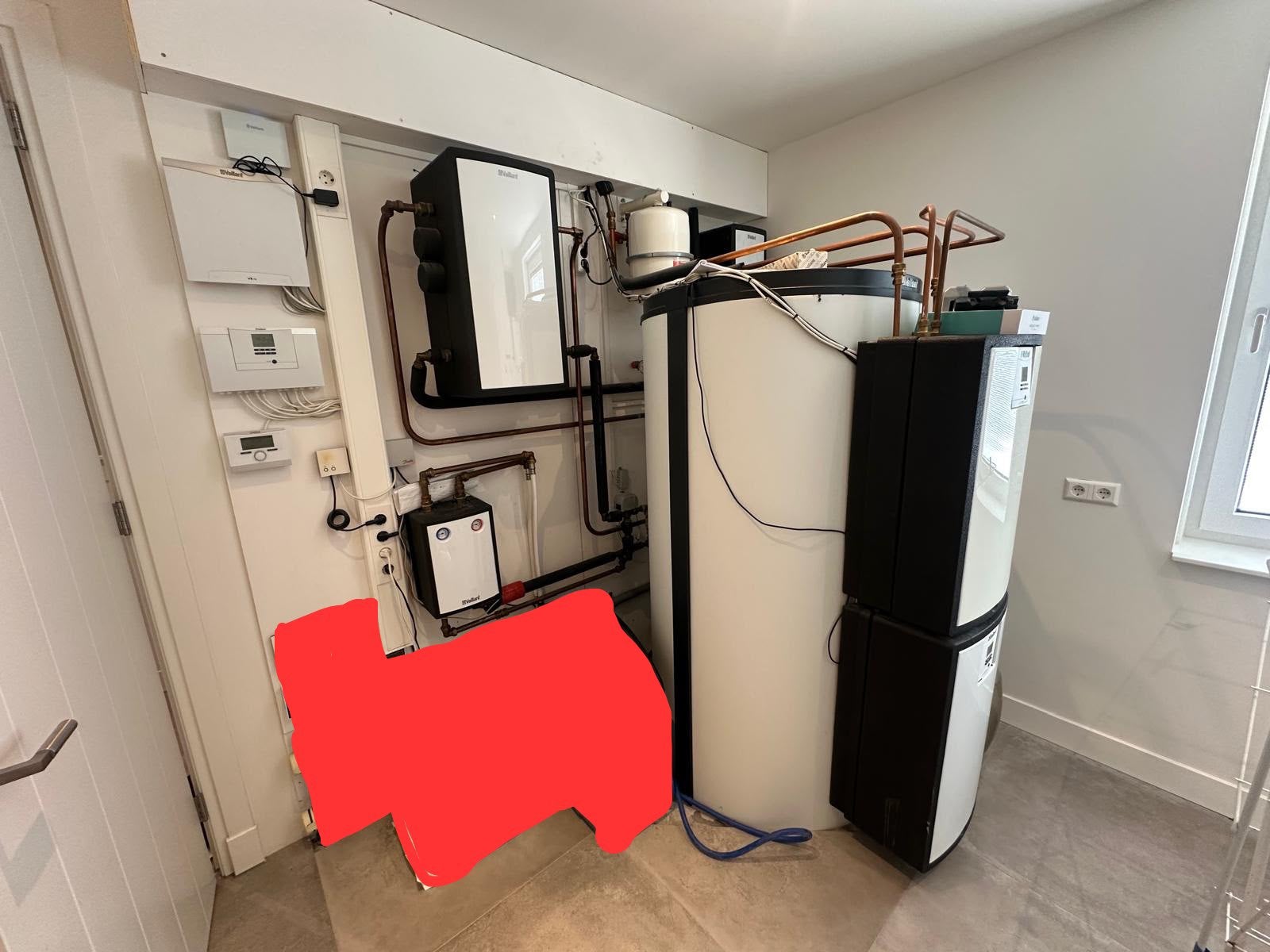 Complete Warmtepomp Installatie Vaillant, Ophalen, 60 tot 150 cm, Overige typen, 80 cm of meer