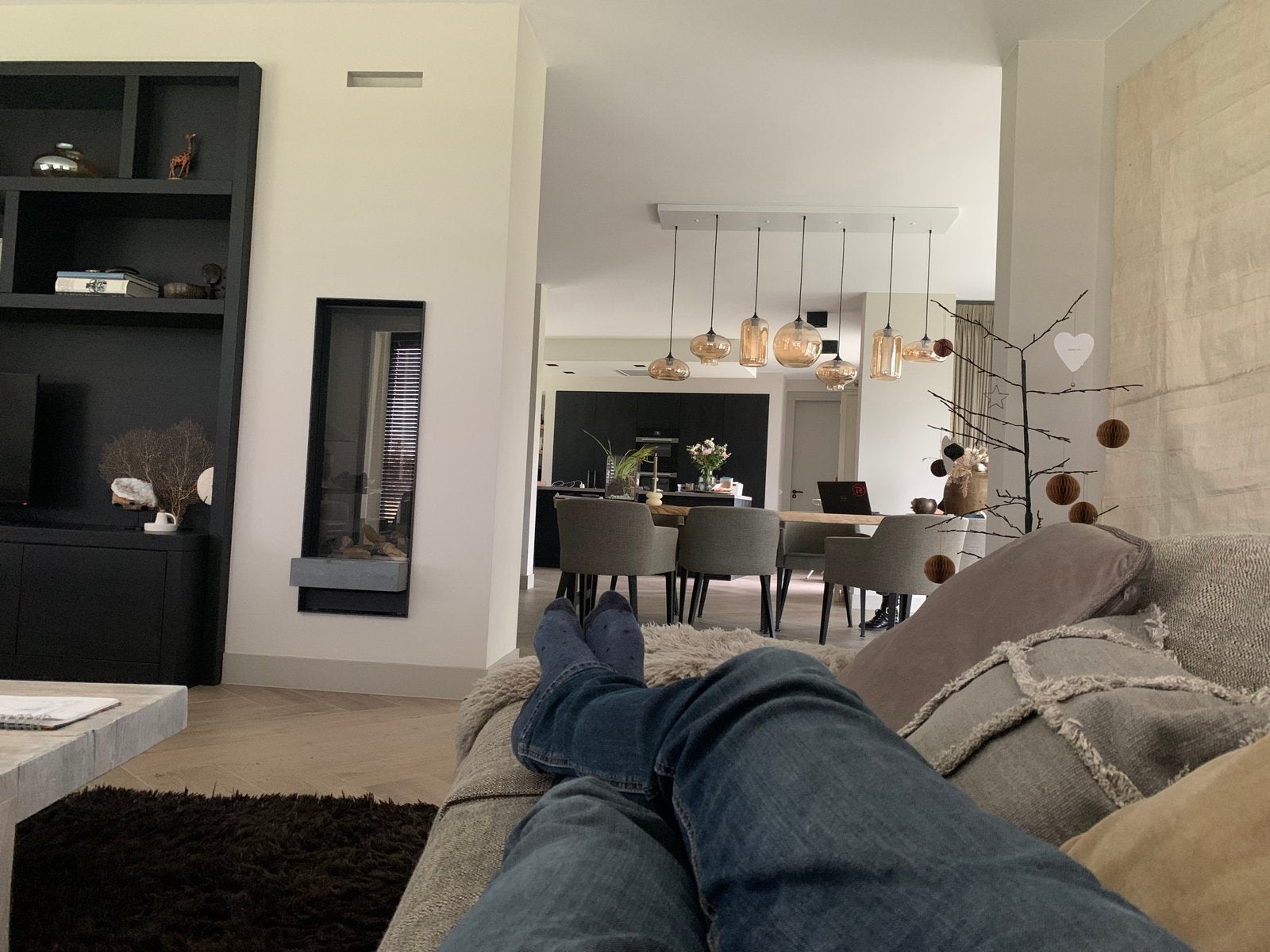 Moderne inbouwhaard - Gashaard, Ophalen, Zo goed als nieuw, Inbouwhaard, Gashaard