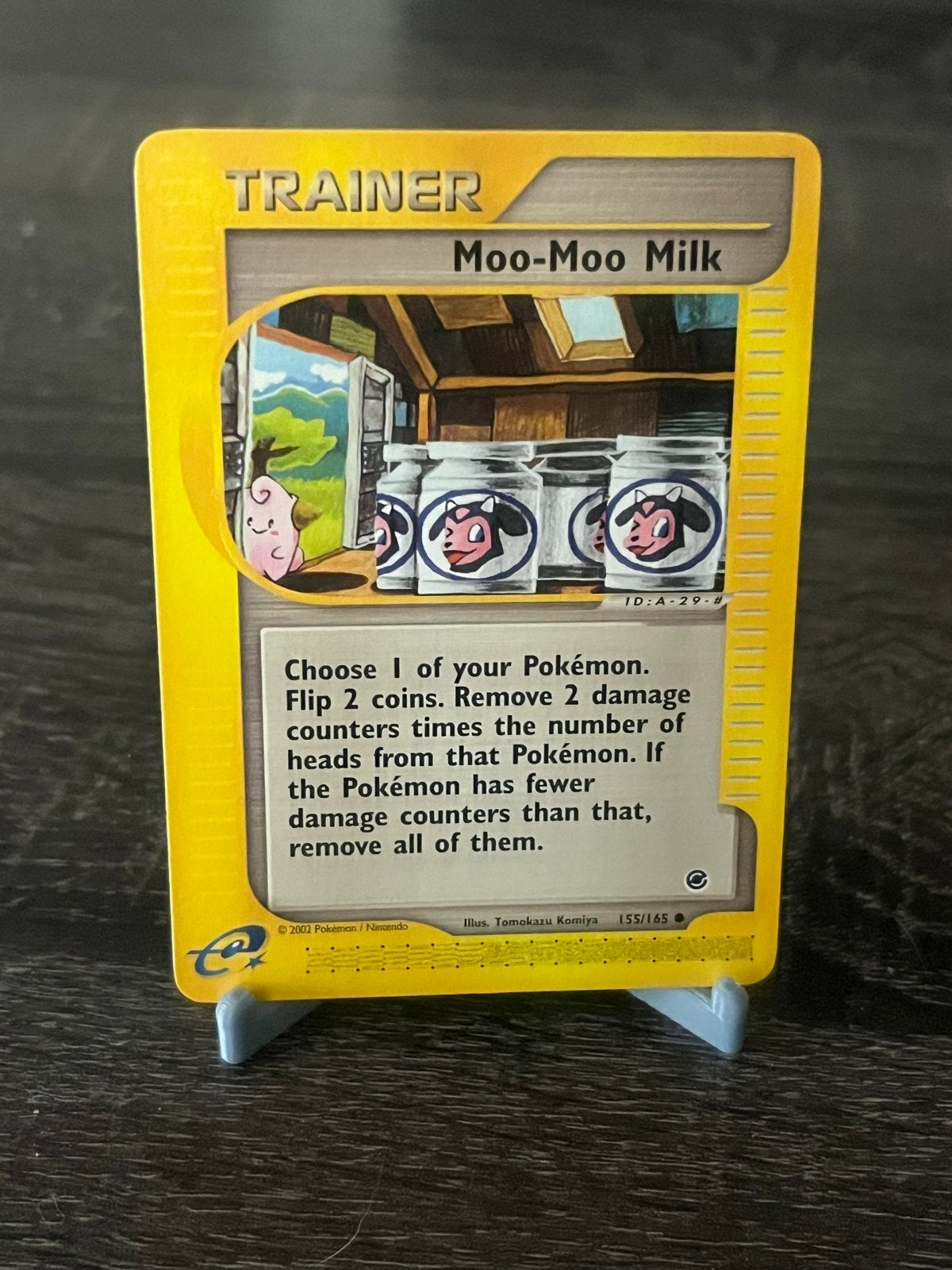 Moo-Moo Milk (155/165) Expedition - EX, Hobby en Vrije tijd, Ophalen of Verzenden, Zo goed als nieuw, Losse kaart