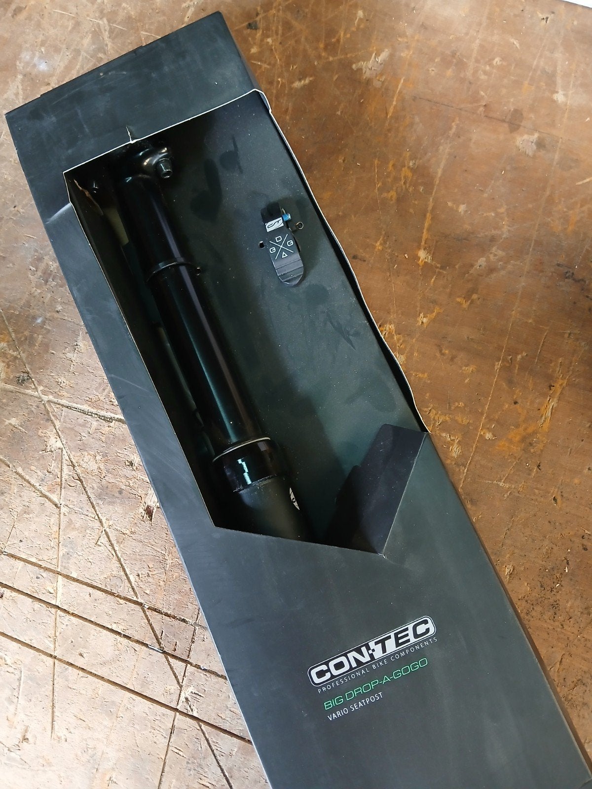 Contec Dropperpost BIG DROP-A-GOGO Vario Zadelpen, Fietsen en Brommers, Fietsonderdelen, Ophalen of Verzenden, Nieuw, Elektrische fiets