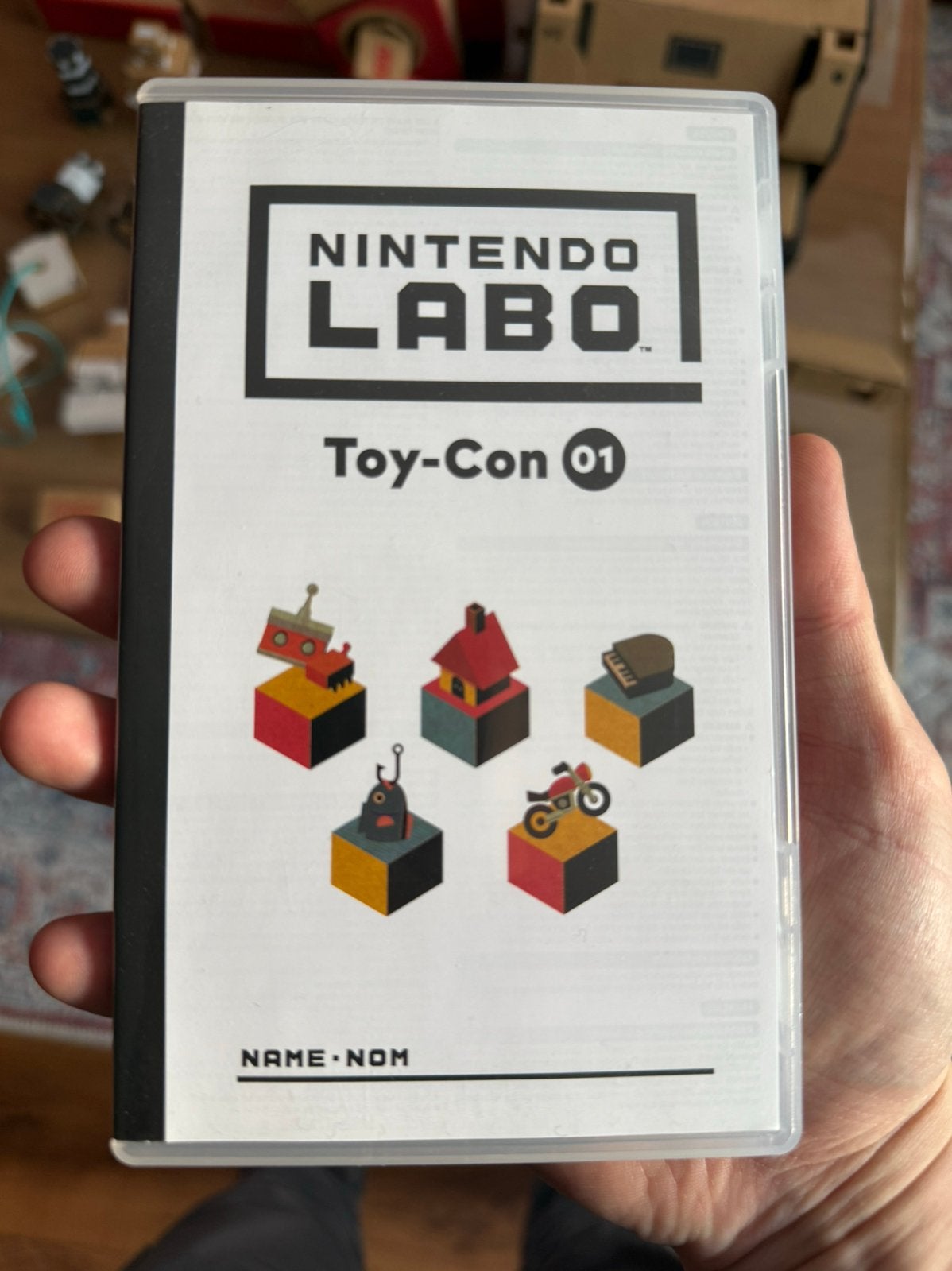 Nintendo Labo Toy-Con 01 + Nintendo Switch spel, Ophalen, Puzzel en Educatief, Gebruikt, 1 speler