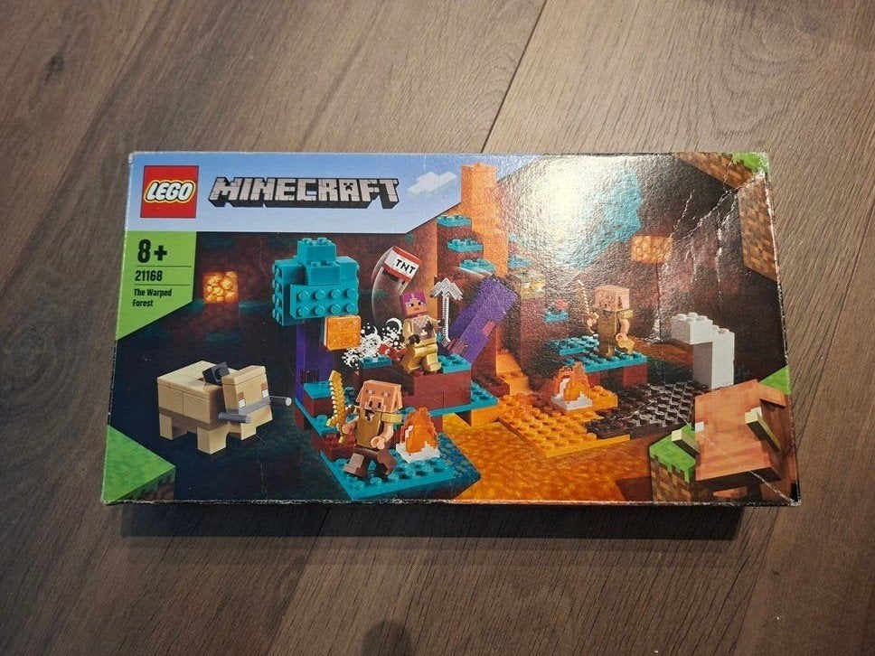 LEGO Minecraft 21168 The Warped Forest, Ophalen of Verzenden, Zo goed als nieuw, Overige merken