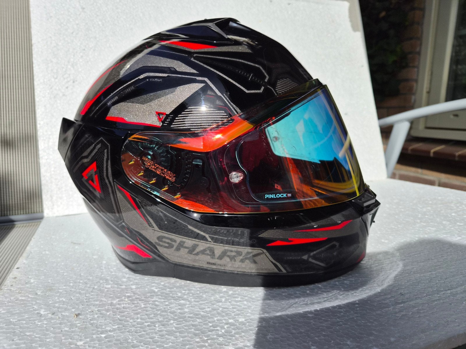 Shark Skwal i3 Linik Integraalhelm met Bluetooth, Motoren, M, Heren, Shark, Ophalen of Verzenden