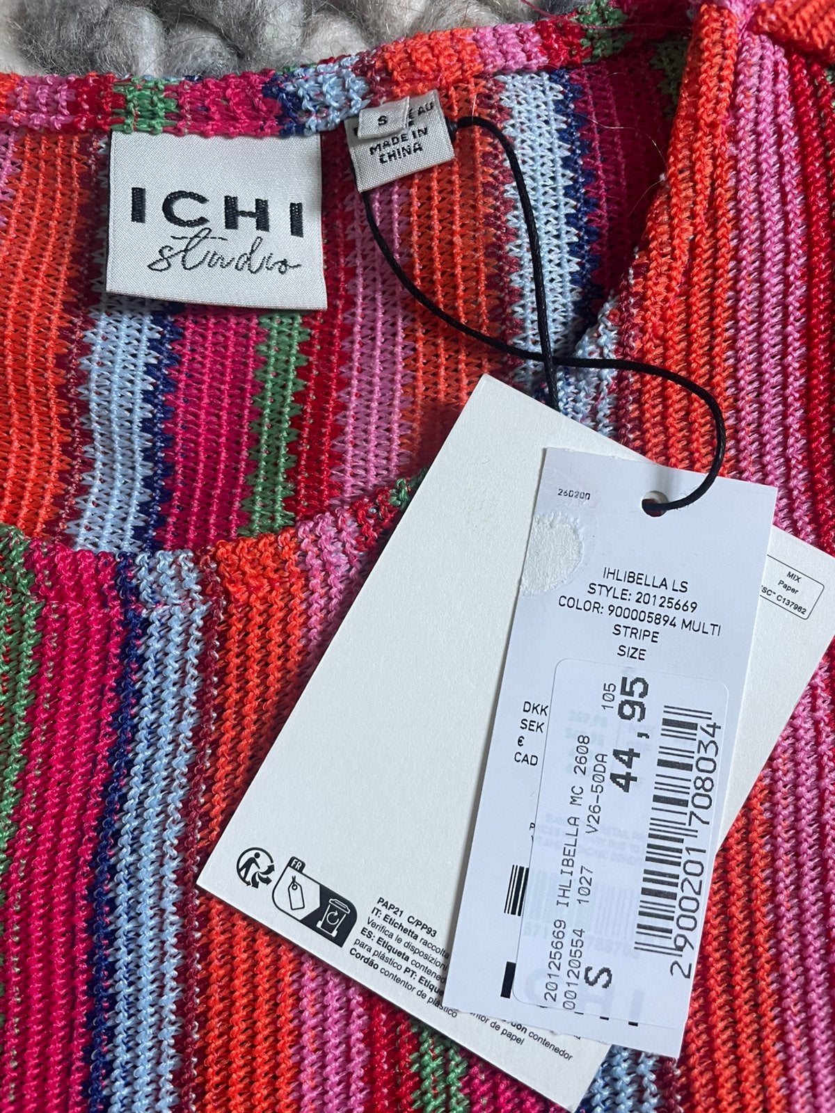 ICHI gestreept shirt maat 36 nieuw, Ophalen of Verzenden, Zo goed als nieuw, Maat 36 (S)
