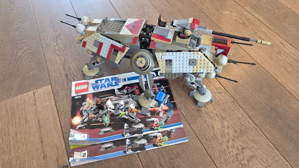 Lego Star Wars Set 7675 AT-TE Walker, Gebruikt, Star Wars, Lego, Ophalen of Verzenden