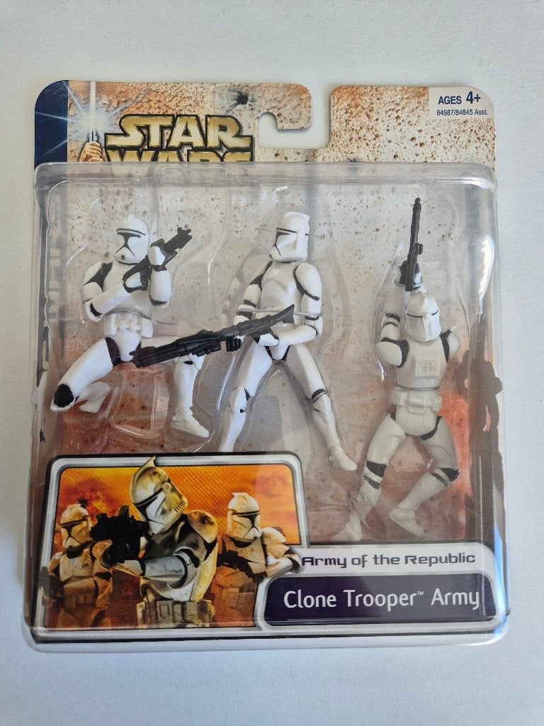 Star Wars CW 2003 Deluxe Clone Trooper Army, Ophalen of Verzenden, Nieuw, Actiefiguurtje