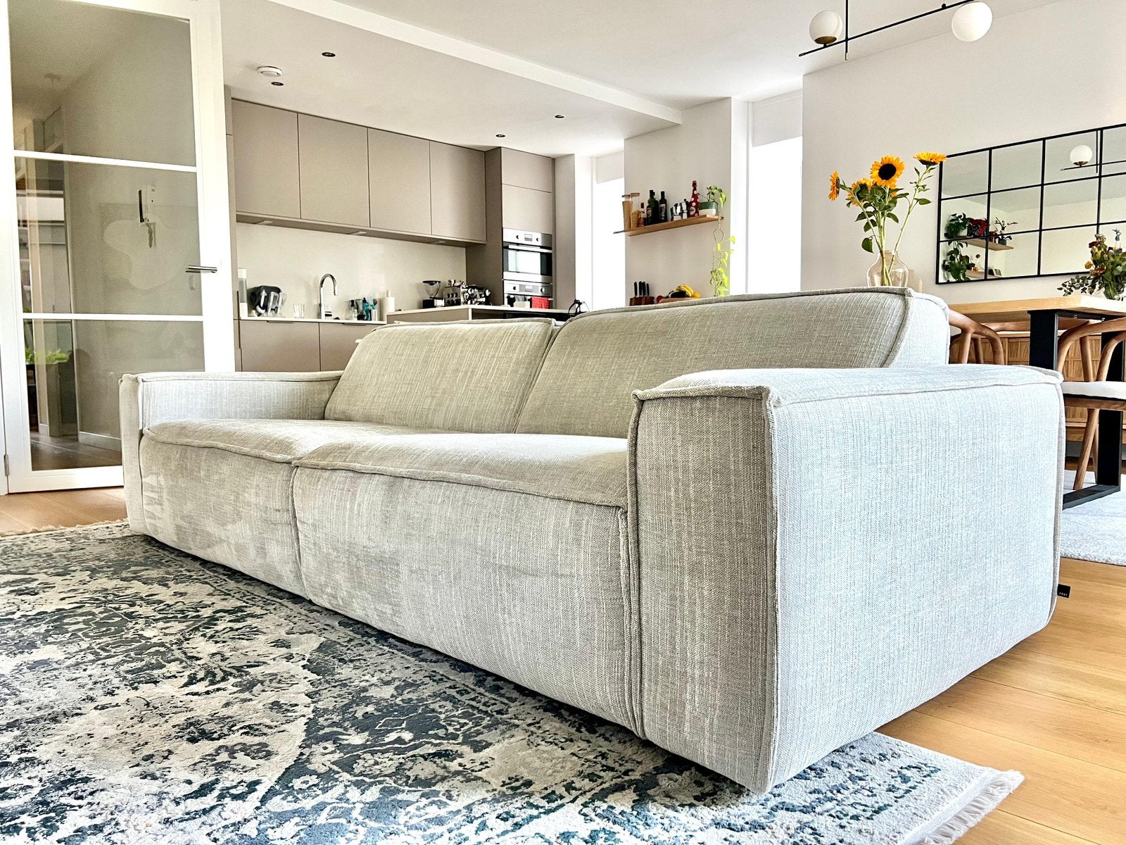 Fest bank te koop aamgeboden, Huis en Inrichting, Ophalen, 250 tot 300 cm, 100 tot 125 cm, Driepersoons