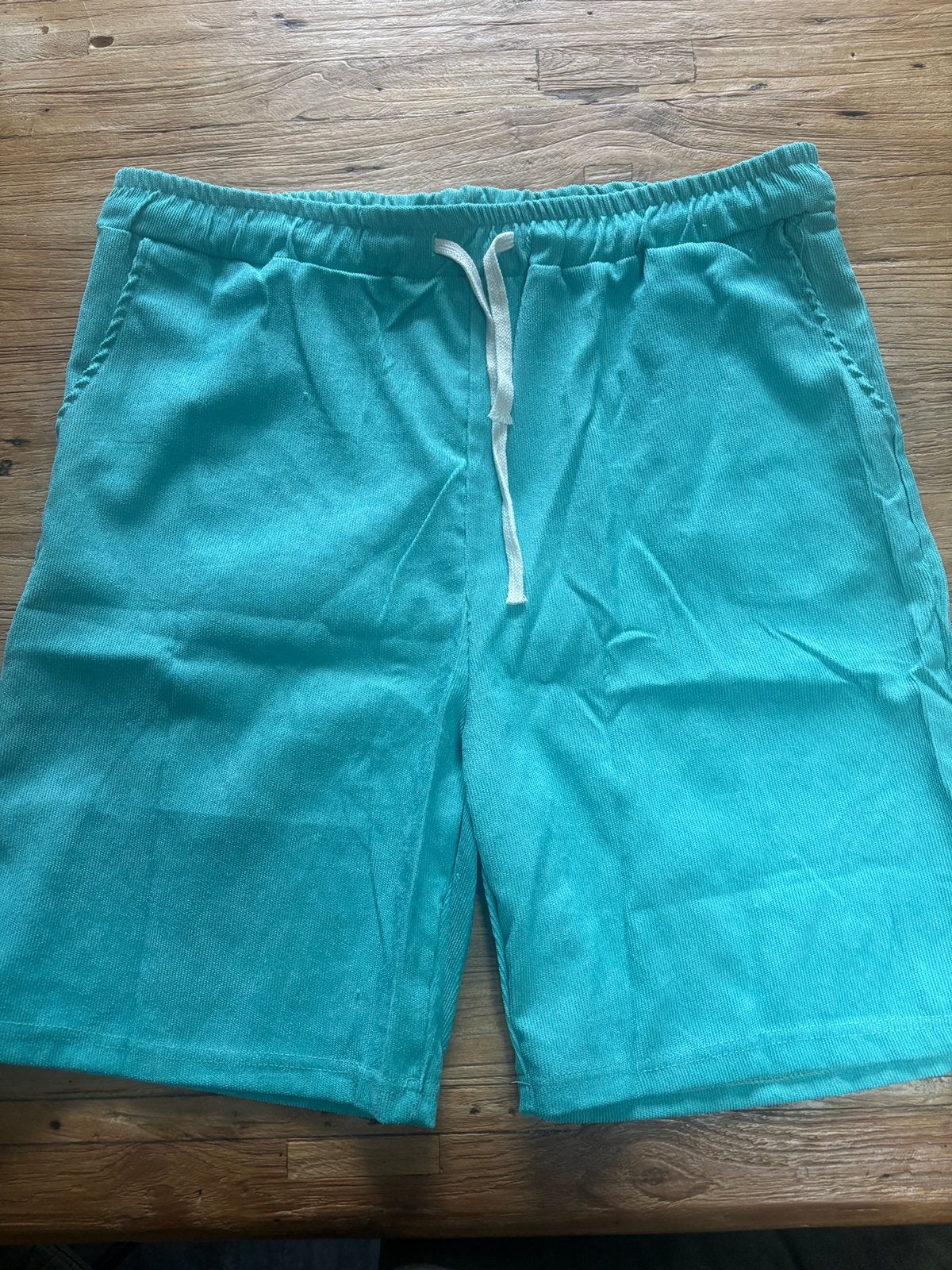 Heren Gestreepte Short met Trekkoord, maat XL, Ophalen of Verzenden, Zo goed als nieuw, Maat 56/58 (XL), Groen