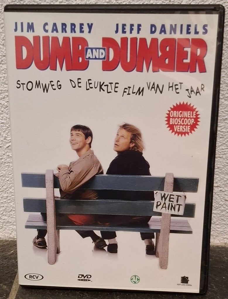 Dumb and Dumber – DVD, Cd's en Dvd's, Alle leeftijden, Ophalen of Verzenden, Zo goed als nieuw, Romantische komedie