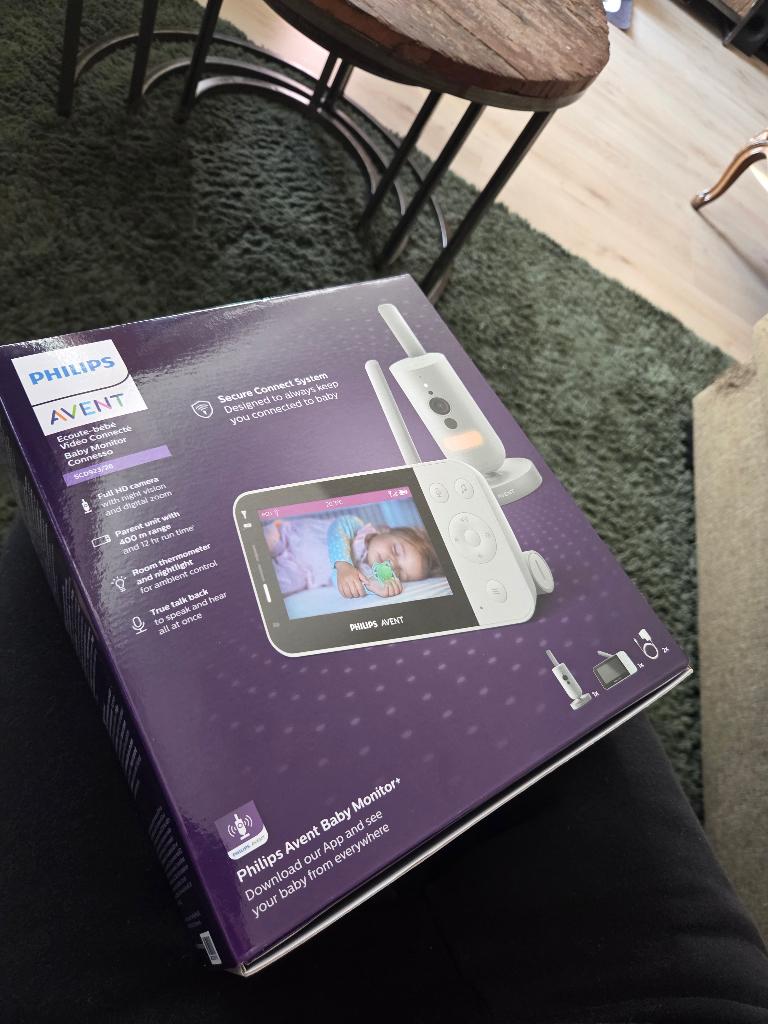 Babyfoon philips avent, Ophalen, Zo goed als nieuw, 250 meter of meer, Camera