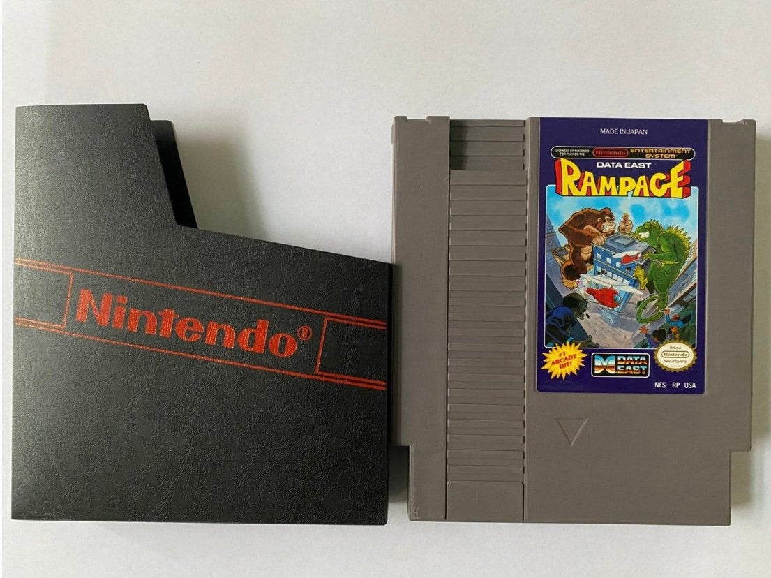 Rampage NES met hoes, Avontuur en Actie, 1 speler, Ophalen of Verzenden, Zo goed als nieuw