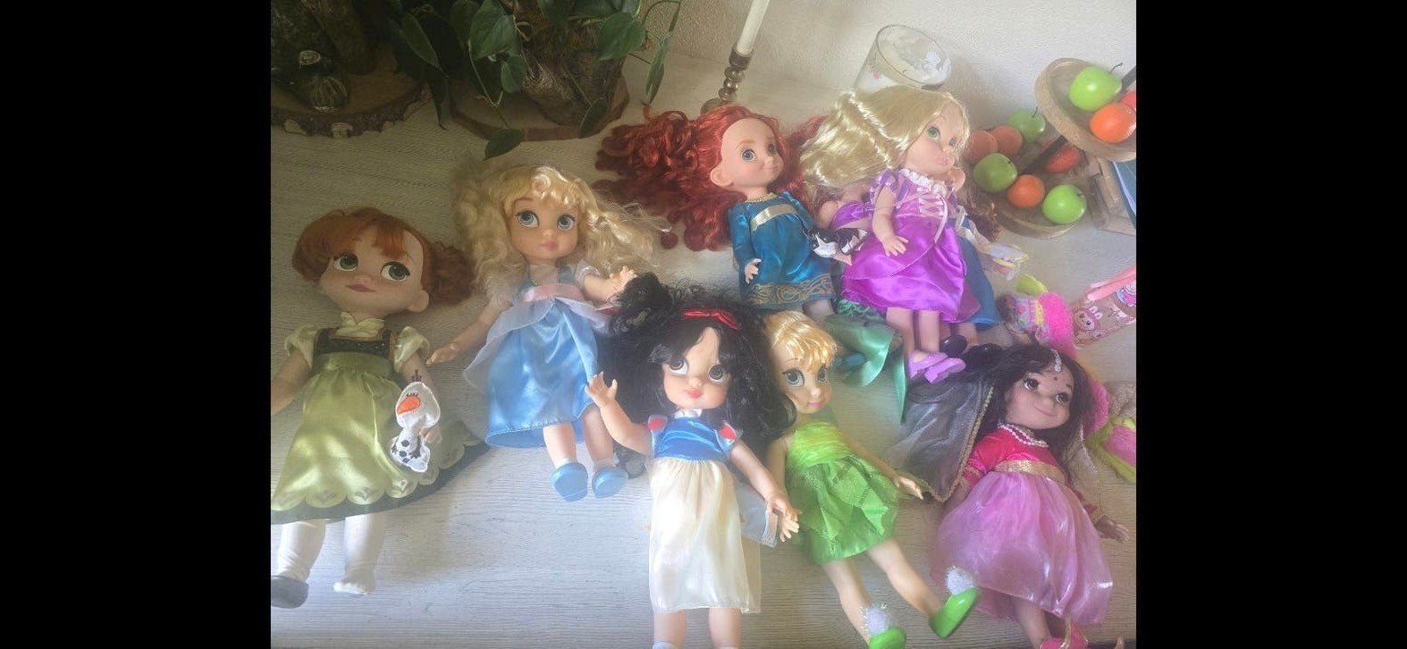Disney Animator poppen te koop, Ophalen of Verzenden, Overige figuren, Zo goed als nieuw, Beeldje of Figuurtje