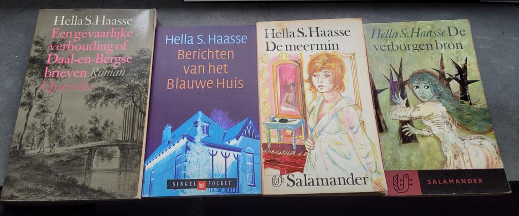 Hella s. Haasse 4 romans oa de meerman, berichten van het bl, Ophalen of Verzenden, Gelezen