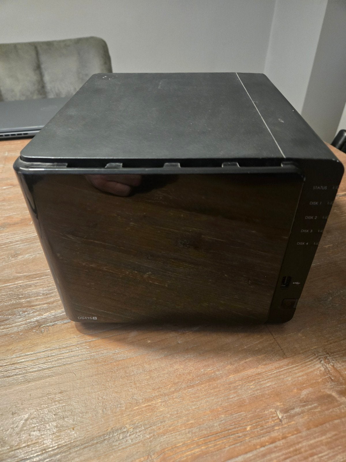 Synology DiskStation DS415+ met 2x 2TB WD Red NAS HDD, Computers en Software, Harde schijven, Gebruikt, Server, HDD, 2x 2TB